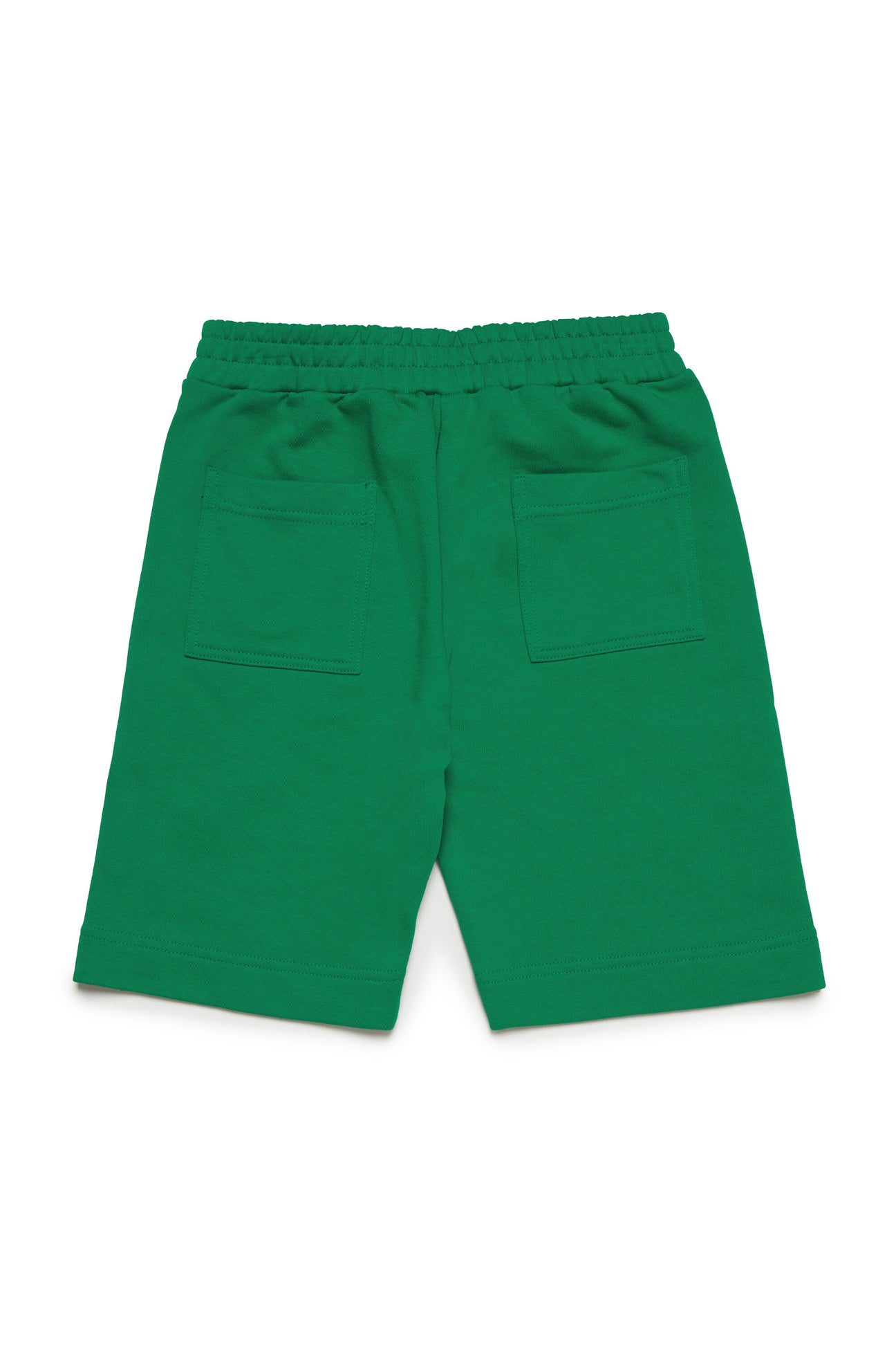 Nº21 Kids colour-block logo track shorts - Green