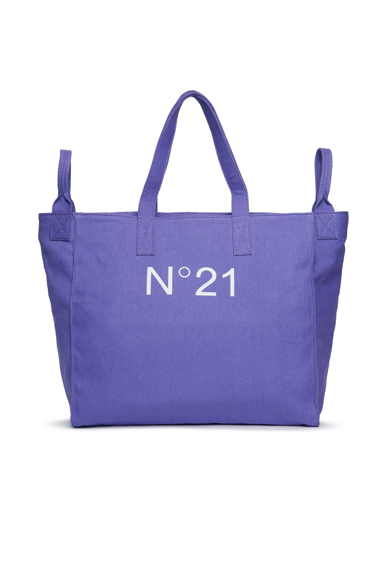 Branded canvas shopper bag 