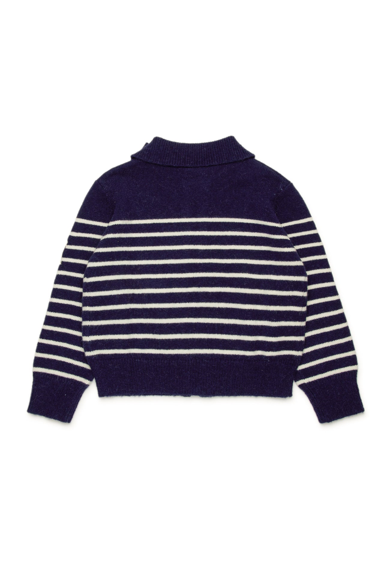 Striped wool-blend cardigan Striped wool-blend cardigan