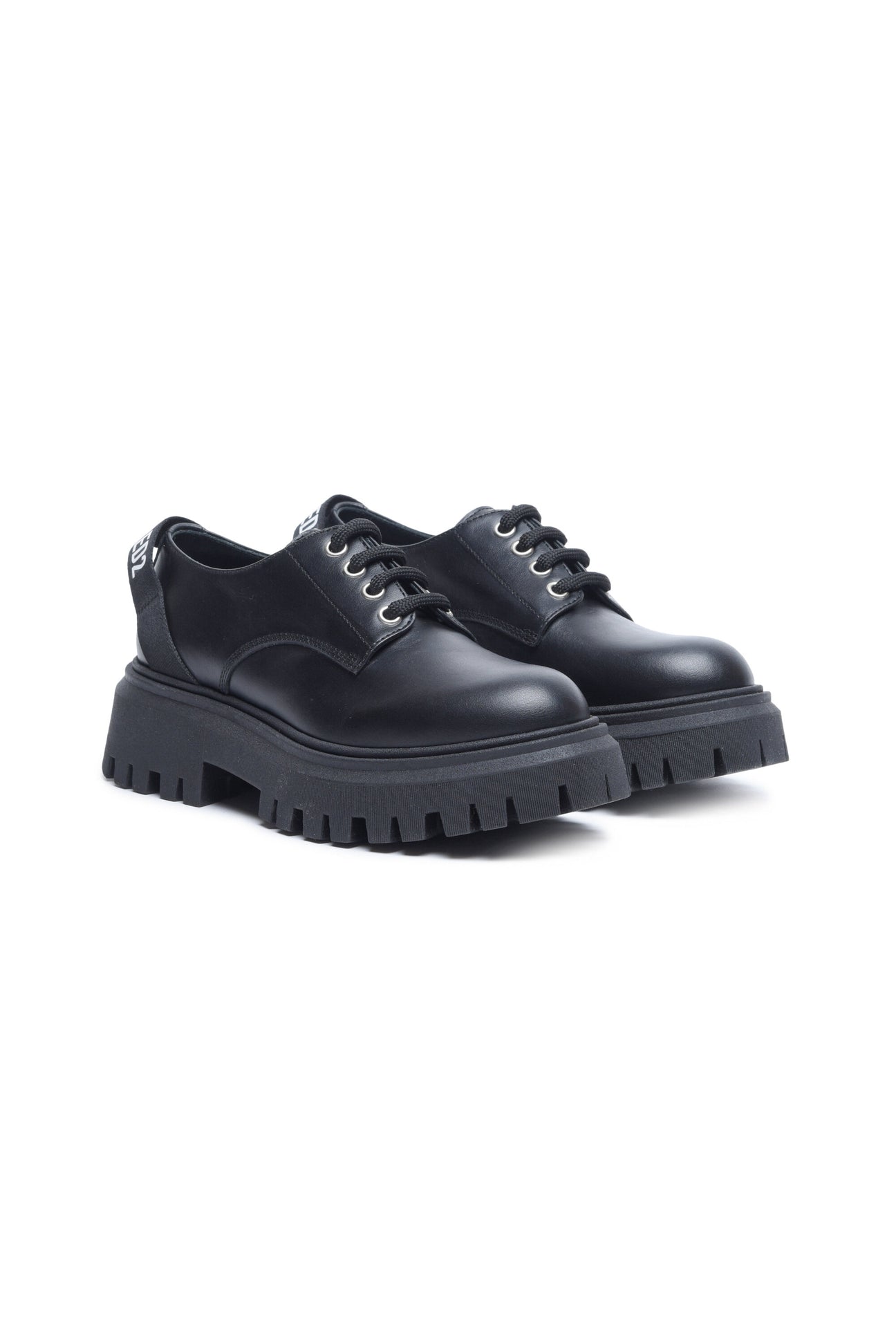 Low lace-up shoes with logo Low lace-up shoes with logo