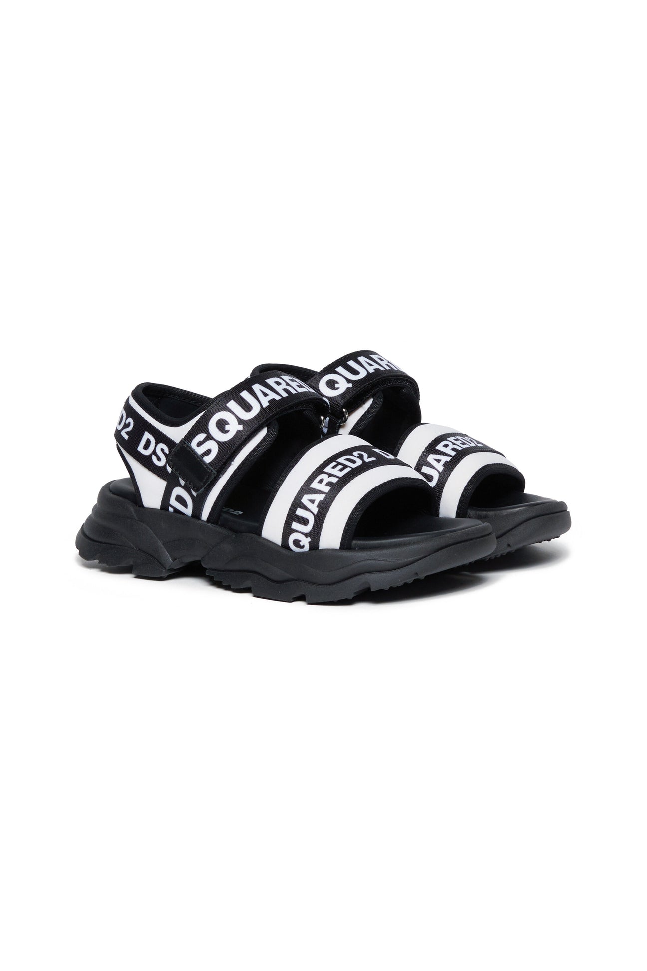 Sandals with strap and logo Sandals with strap and logo
