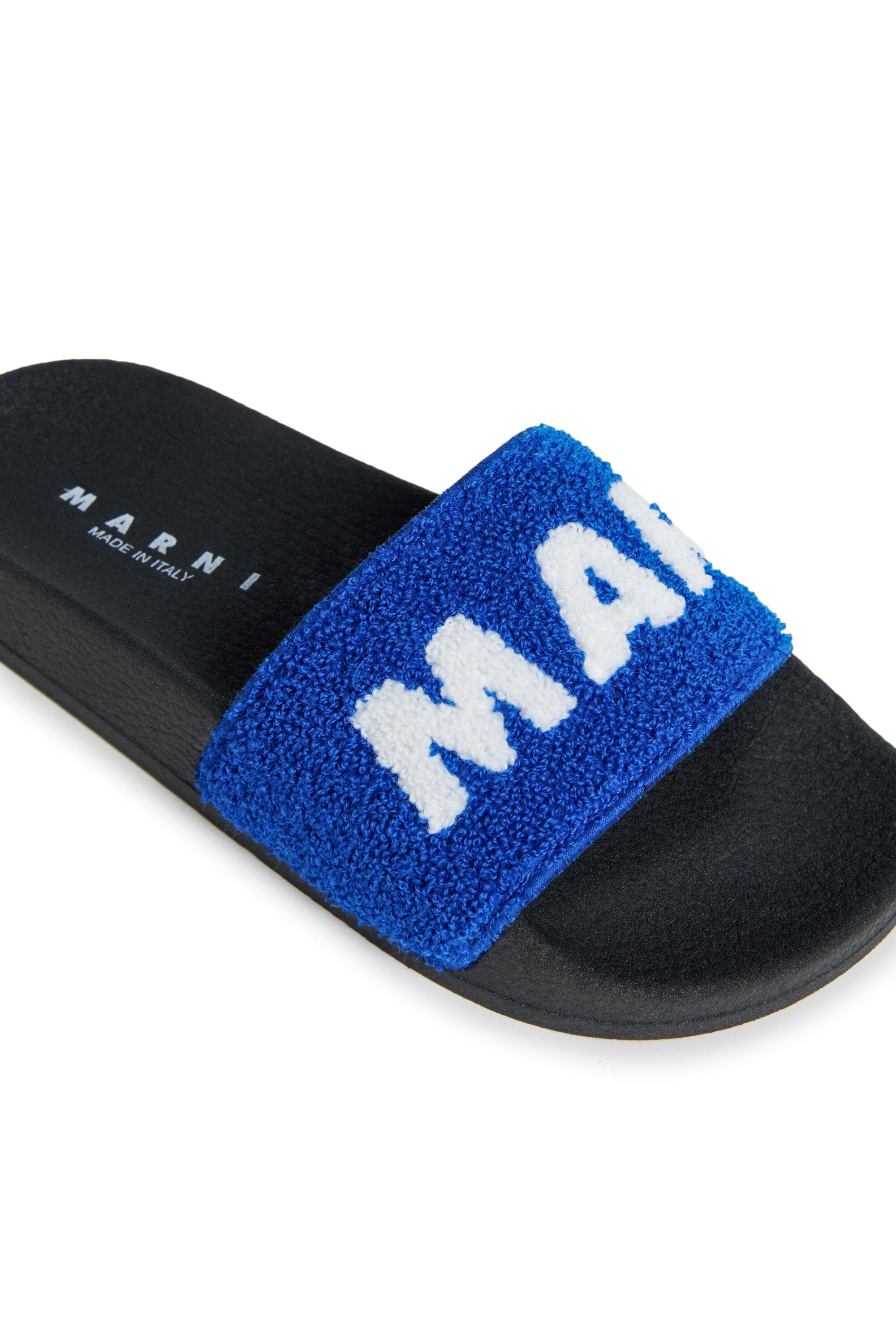 Sponge slide slippers with maxi logo