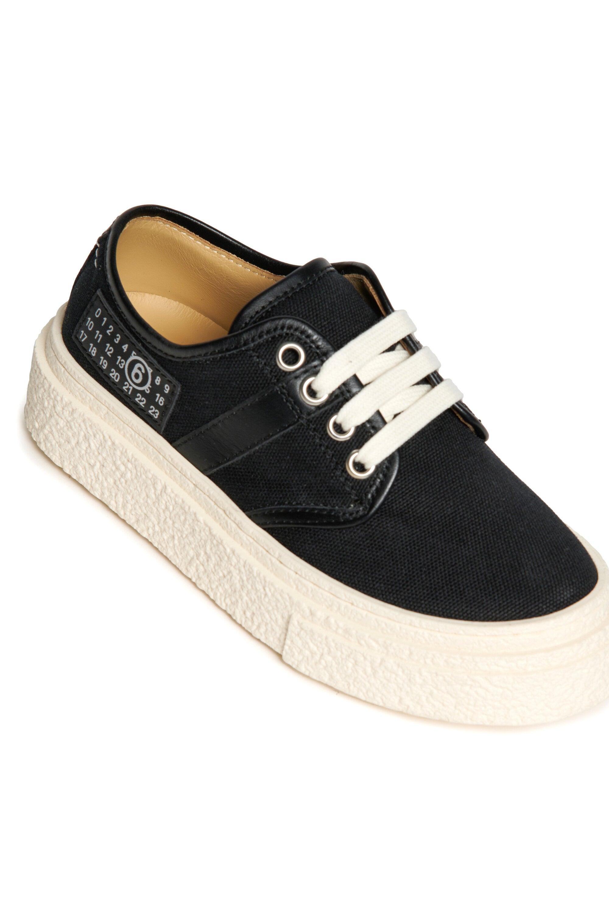 Canvas low trainers with Numeric logo
