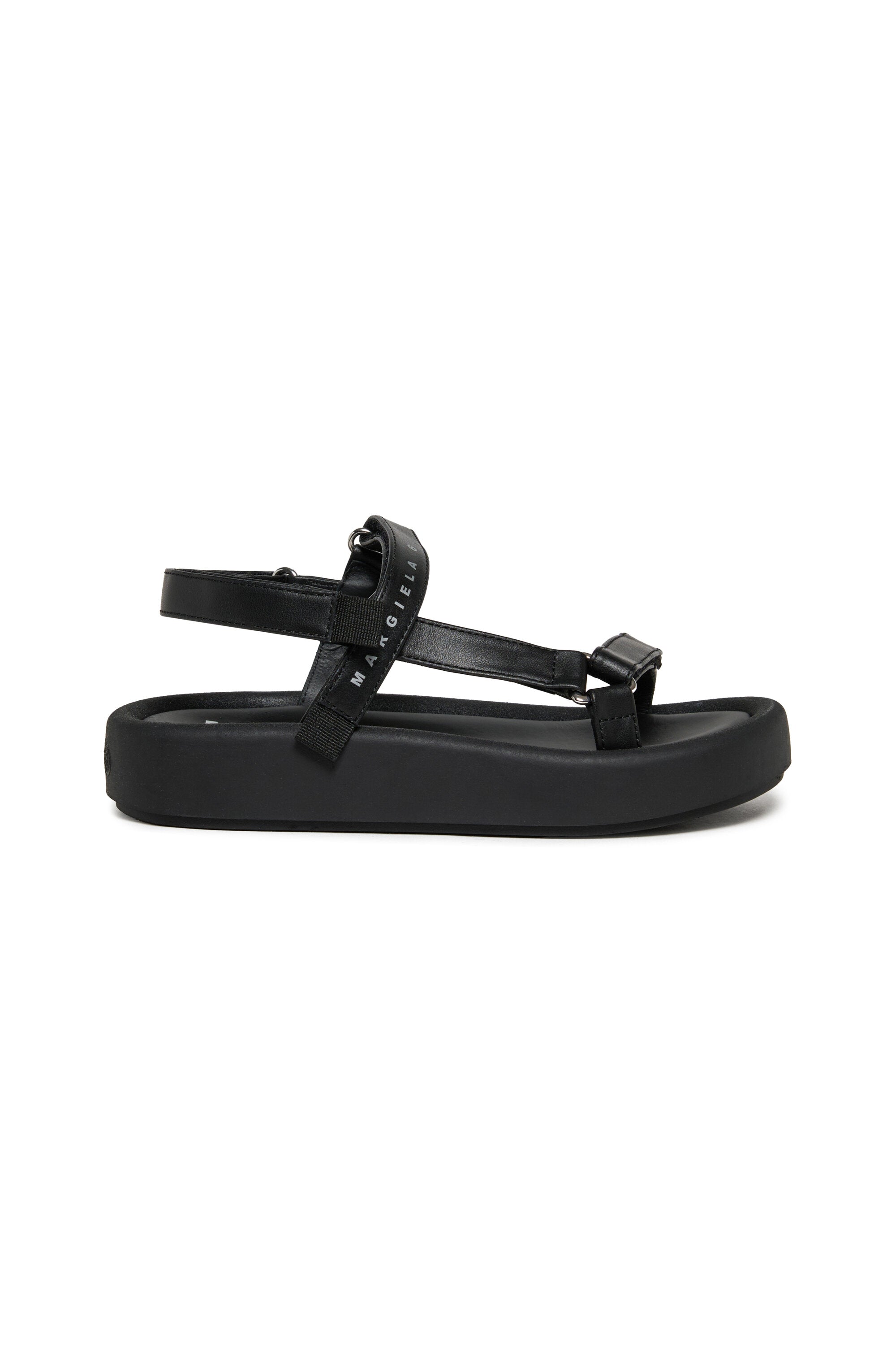 Sandalias slingback de piel