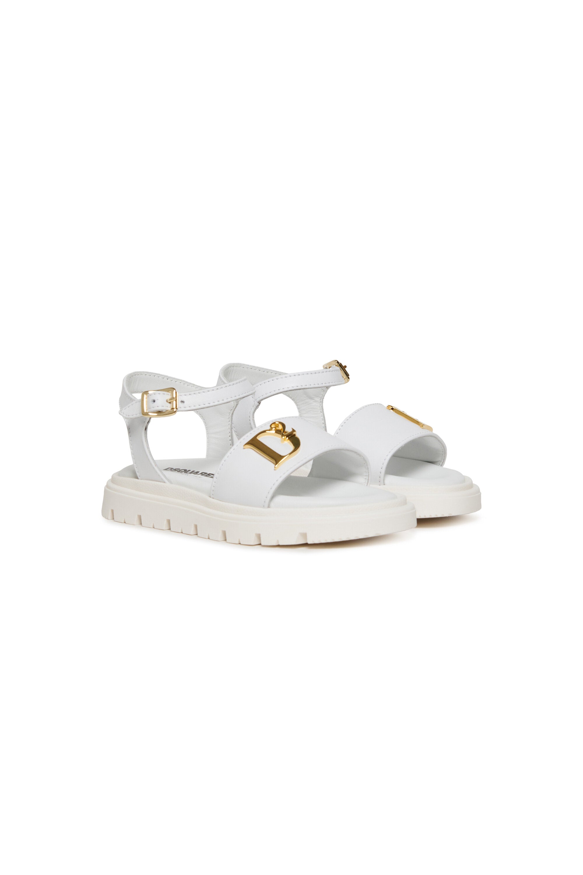 Sandalias con plataforma de piel D2 Statement