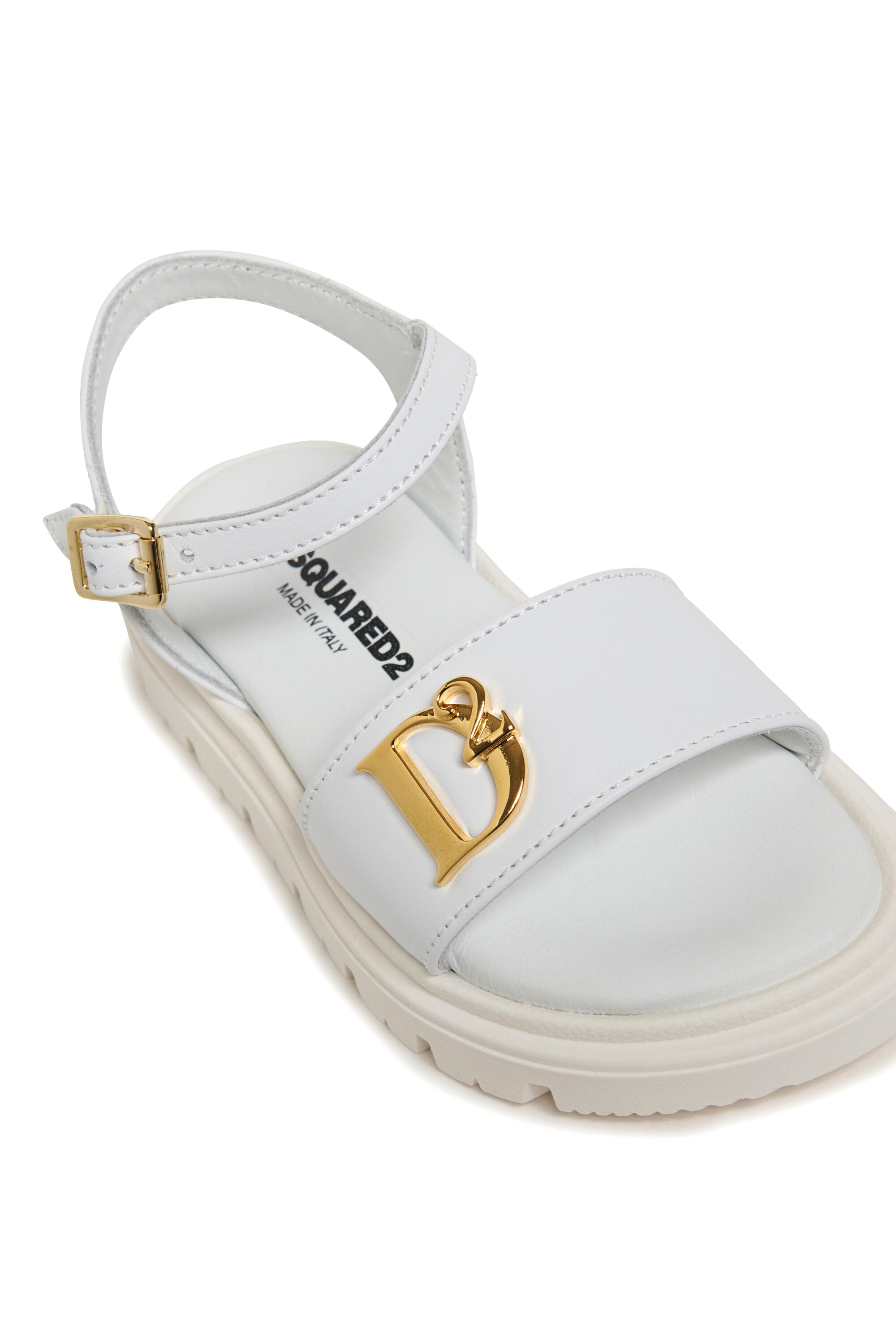 Sandalias con plataforma de piel D2 Statement