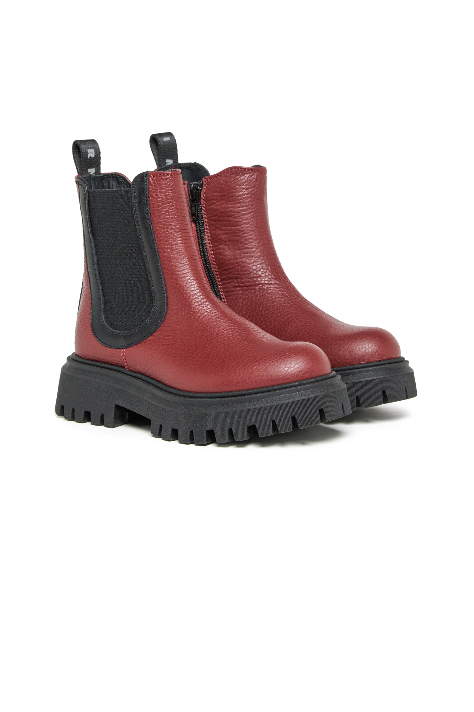 Botines Chelsea con bandas elásticas en contraste