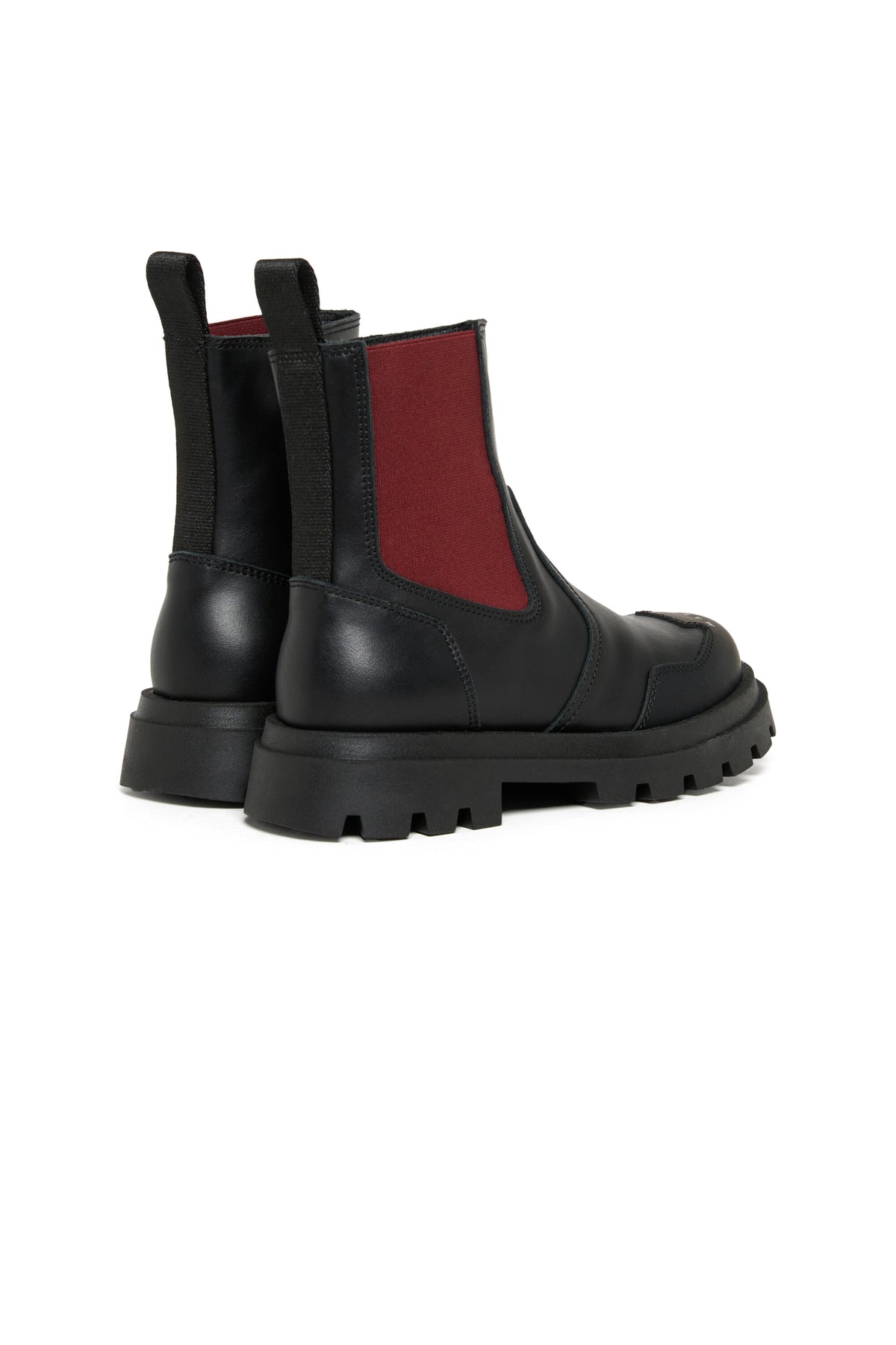Botas Chelsea con logotipo en la puntera