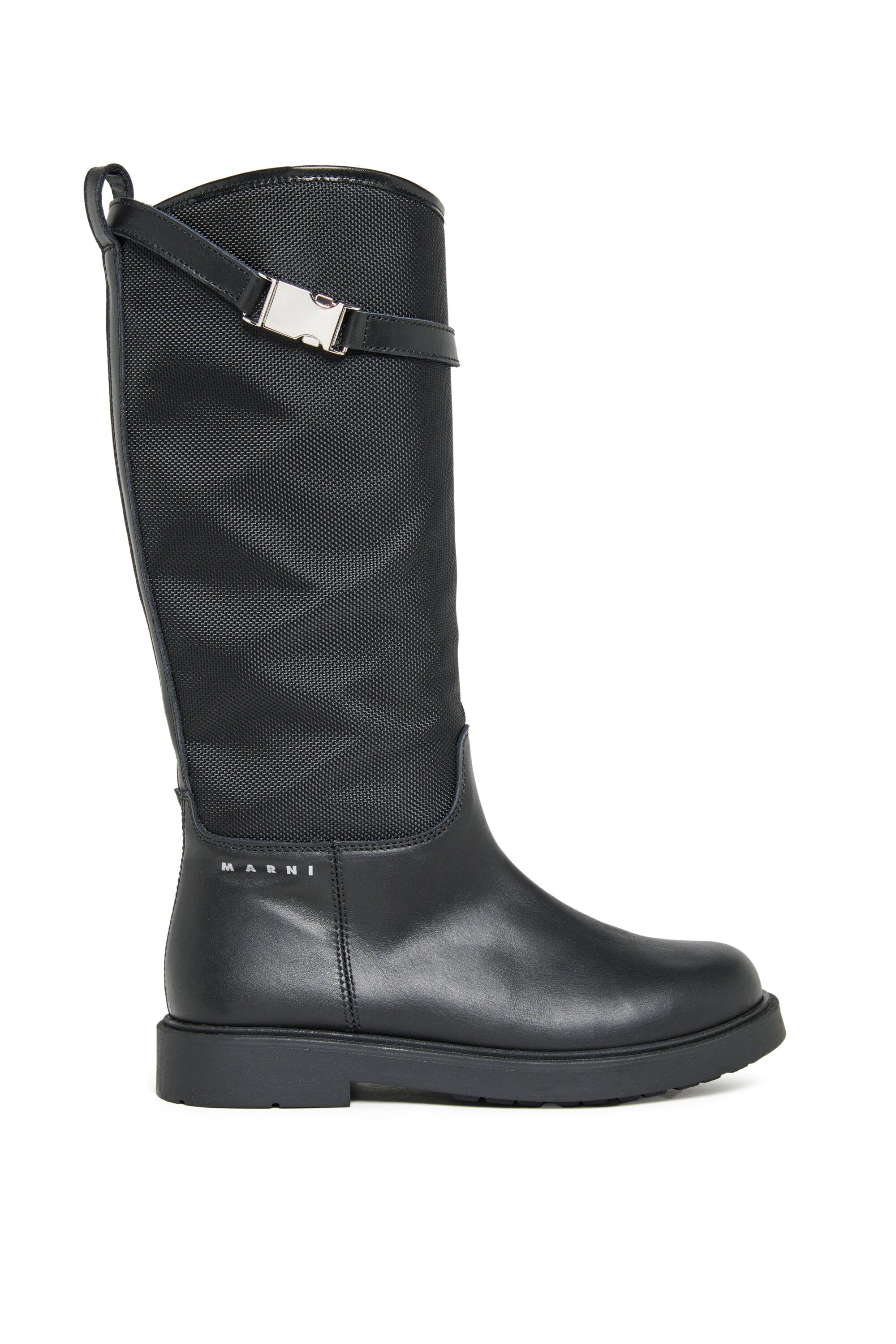 Strap-on ankle boots