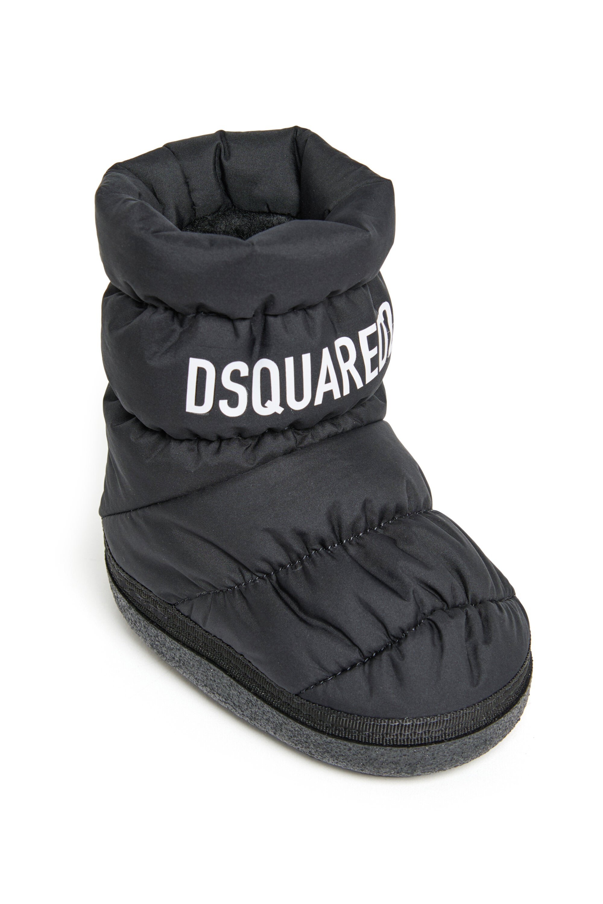 DSQUARED2 child's tall snow boots with logo | BRAVE KID