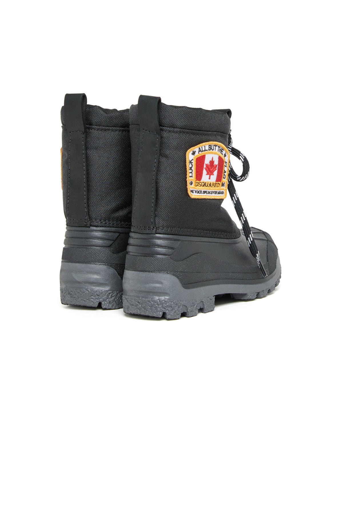 Canadian patch snow boots