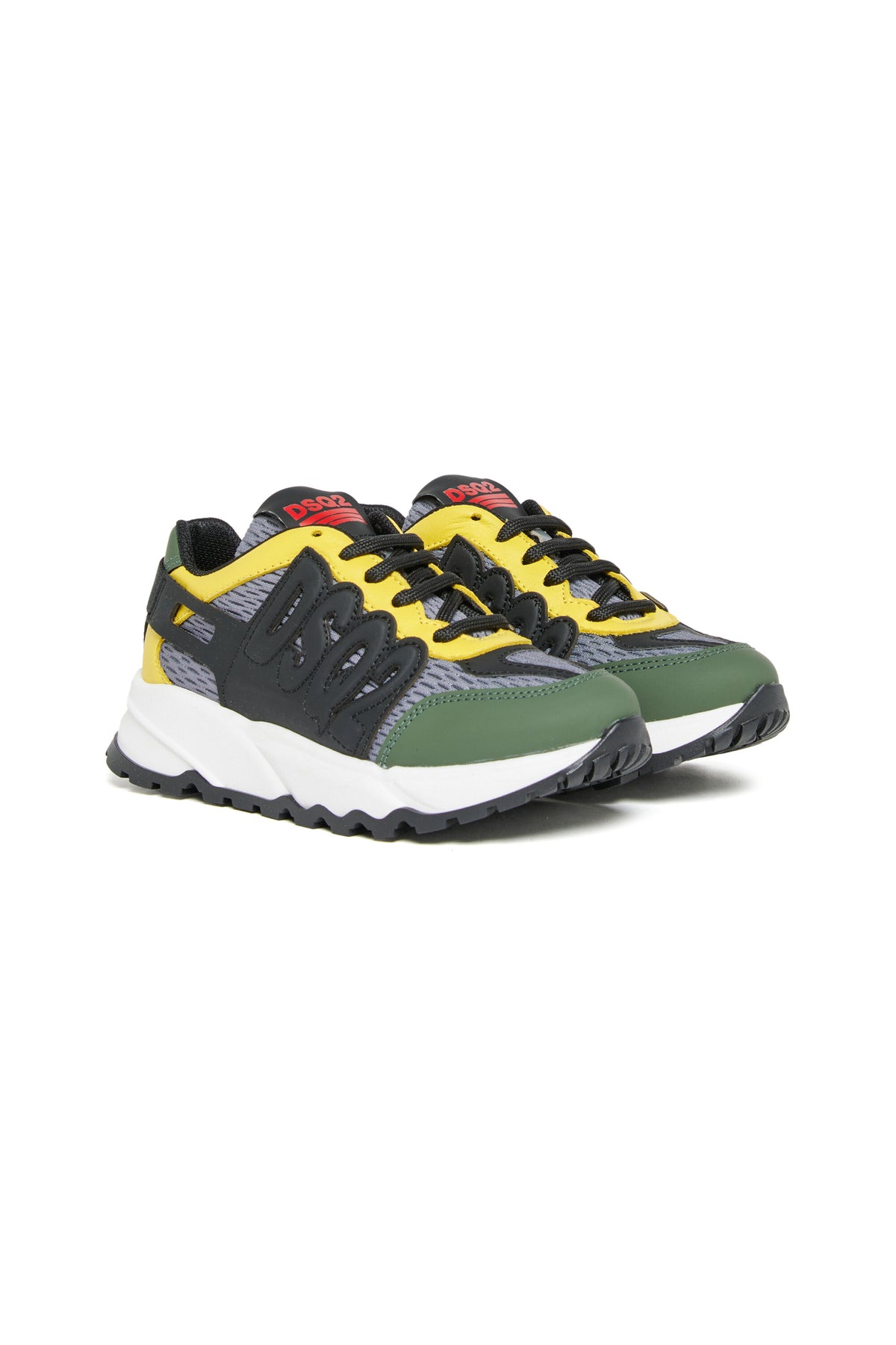 Zapatillas Dash de piel y malla
