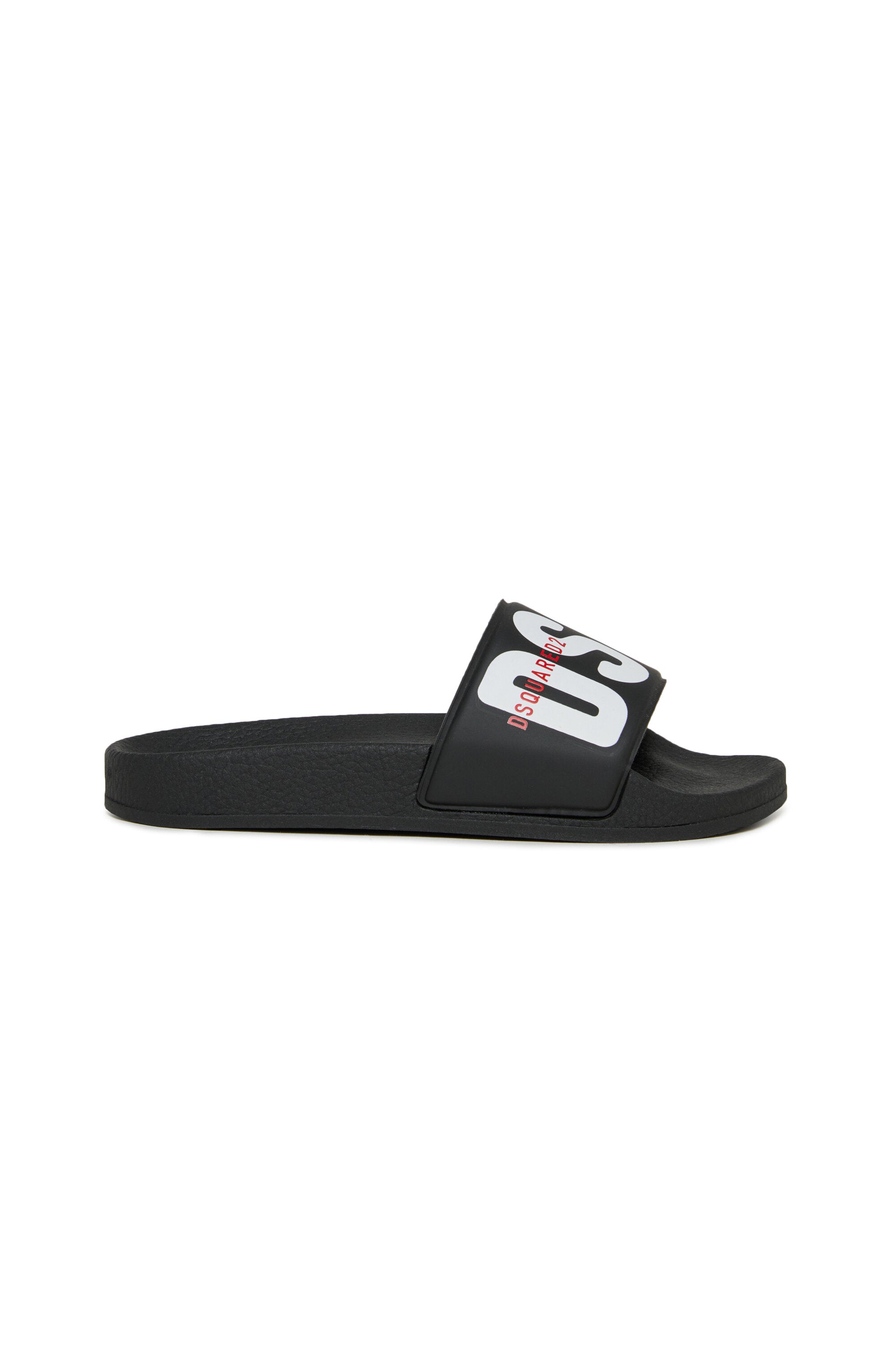 Chanclas tipo slide con logo