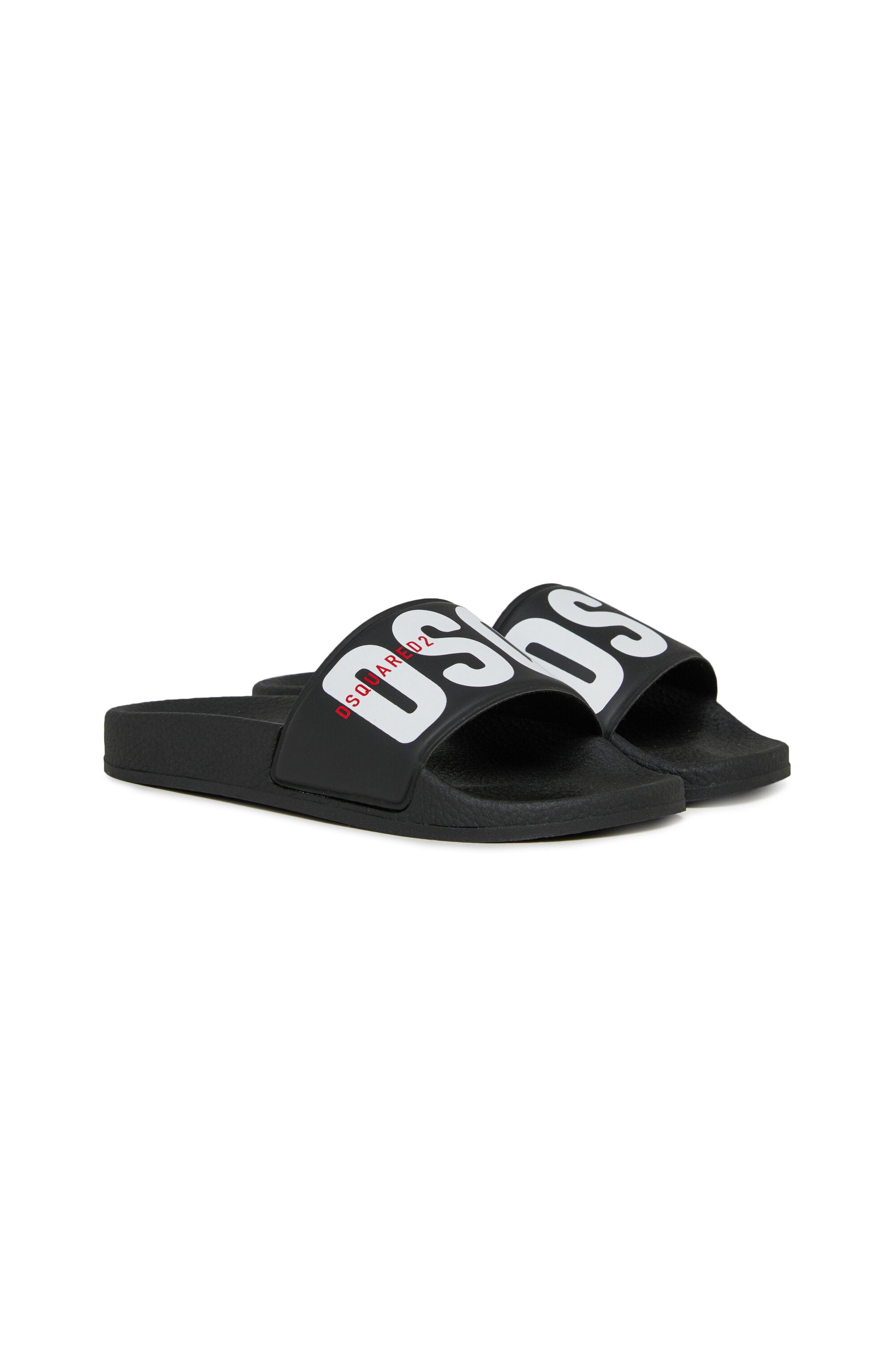 Chanclas tipo slide con logo
