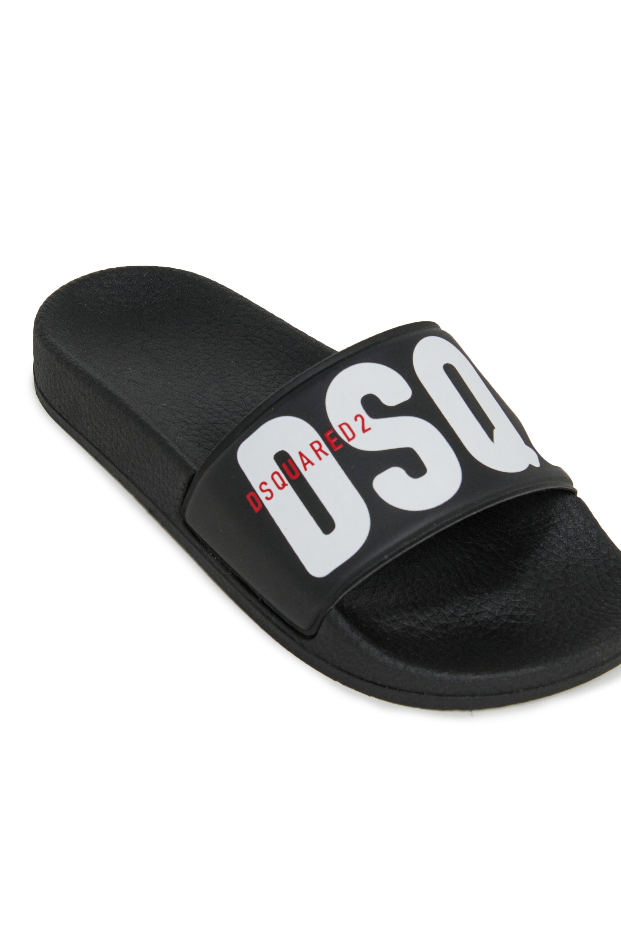 Chanclas tipo slide con logo