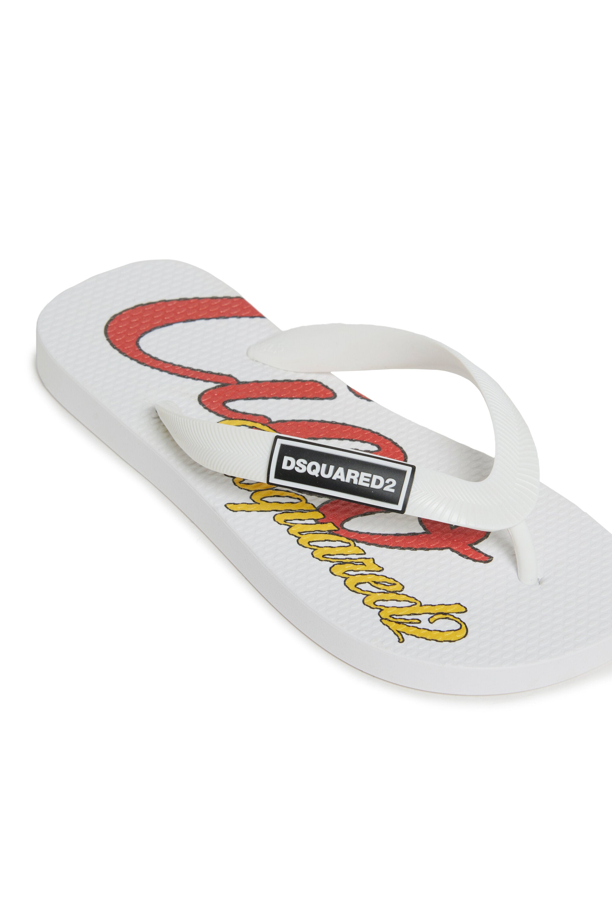 Flip-flops with logo
