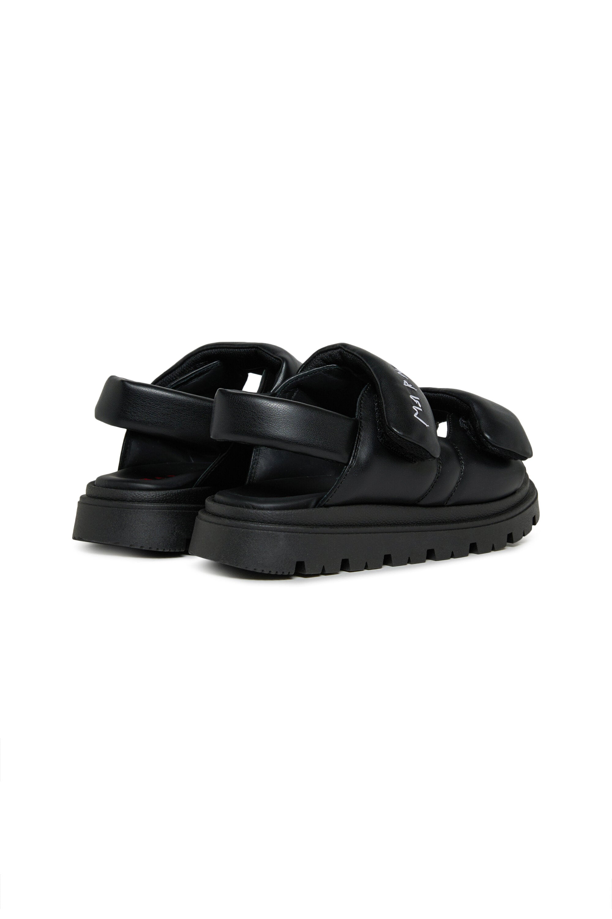 Sporty sandals with logo
