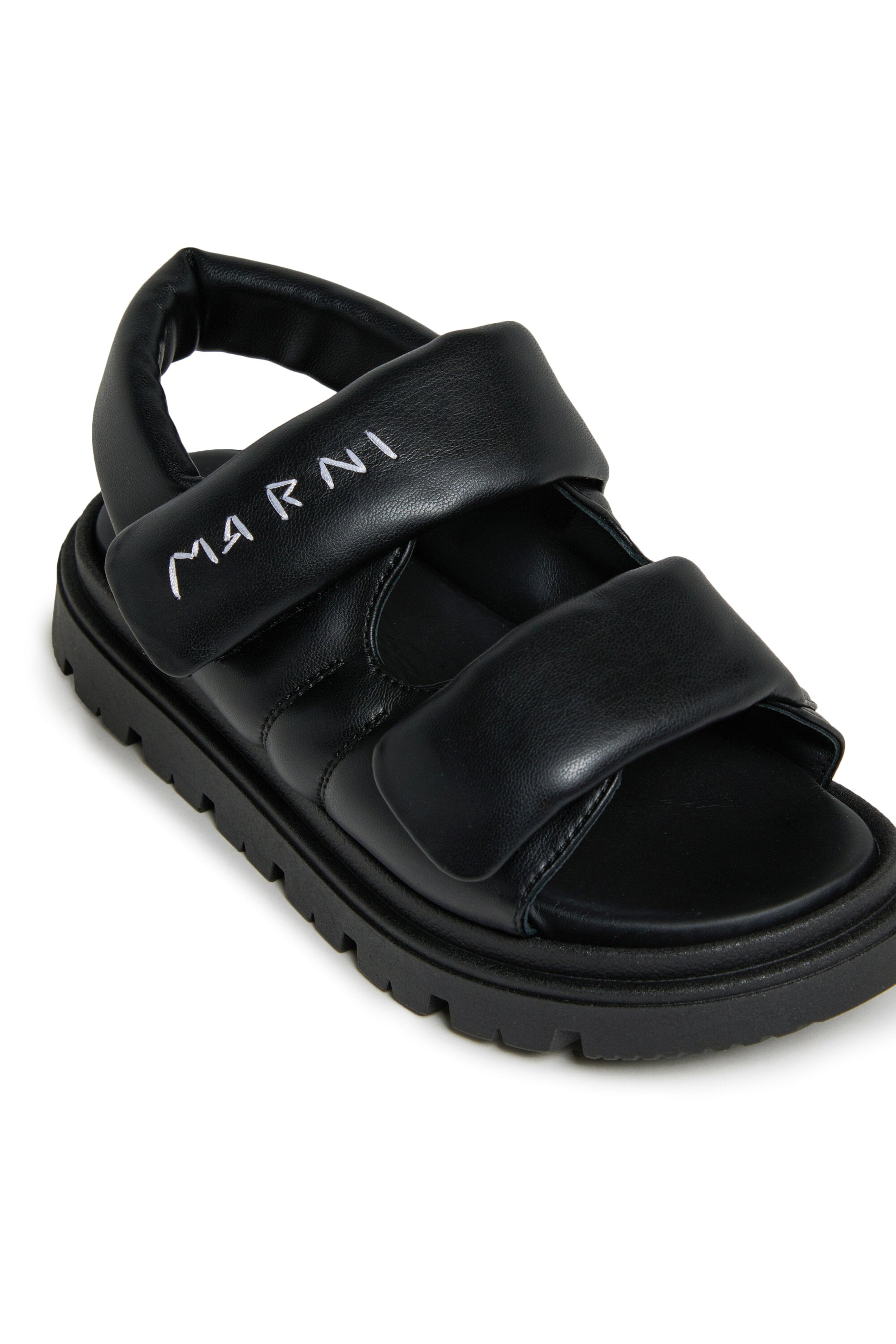 Sporty sandals with logo