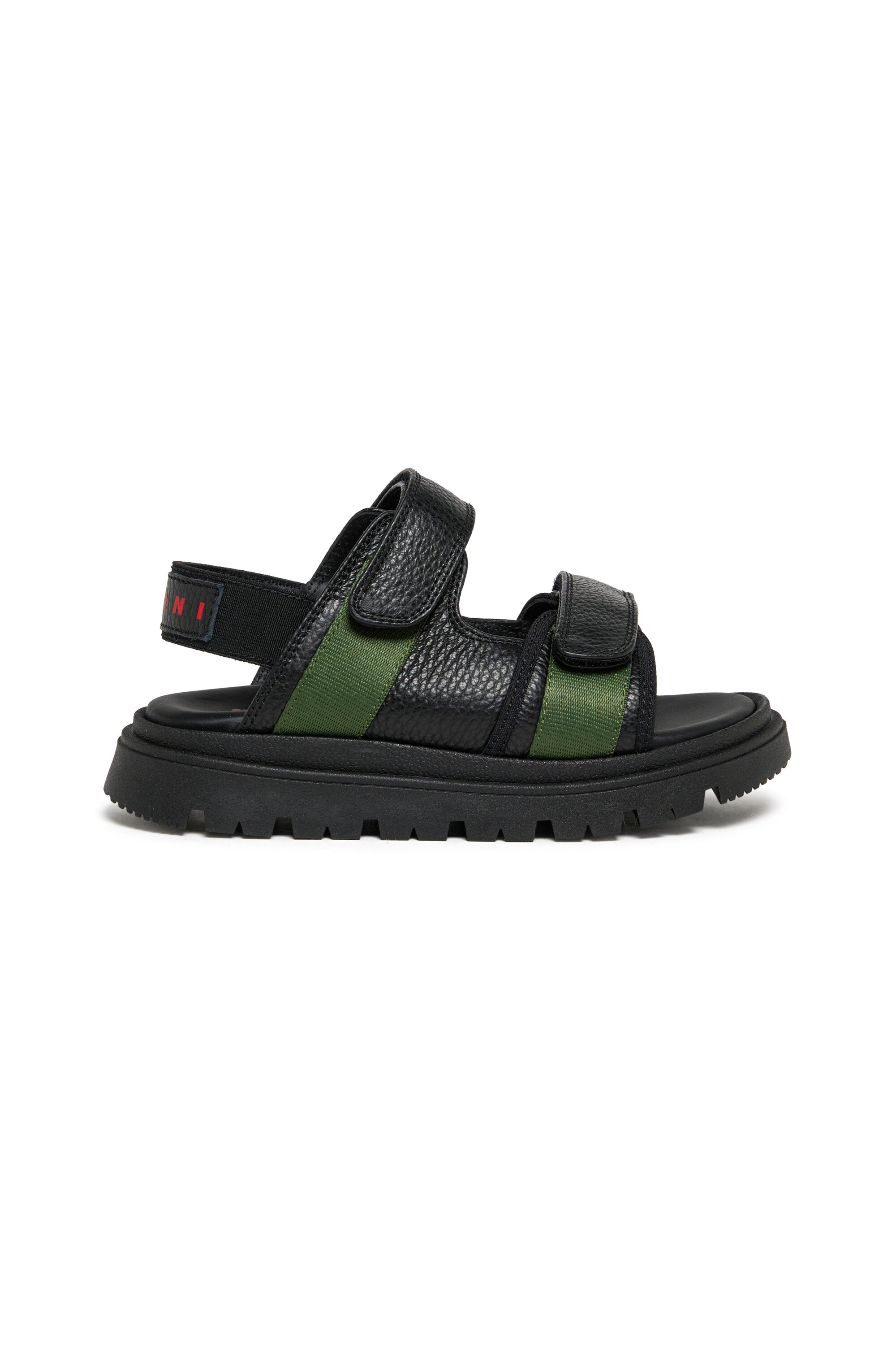 Sporty sandals with logo