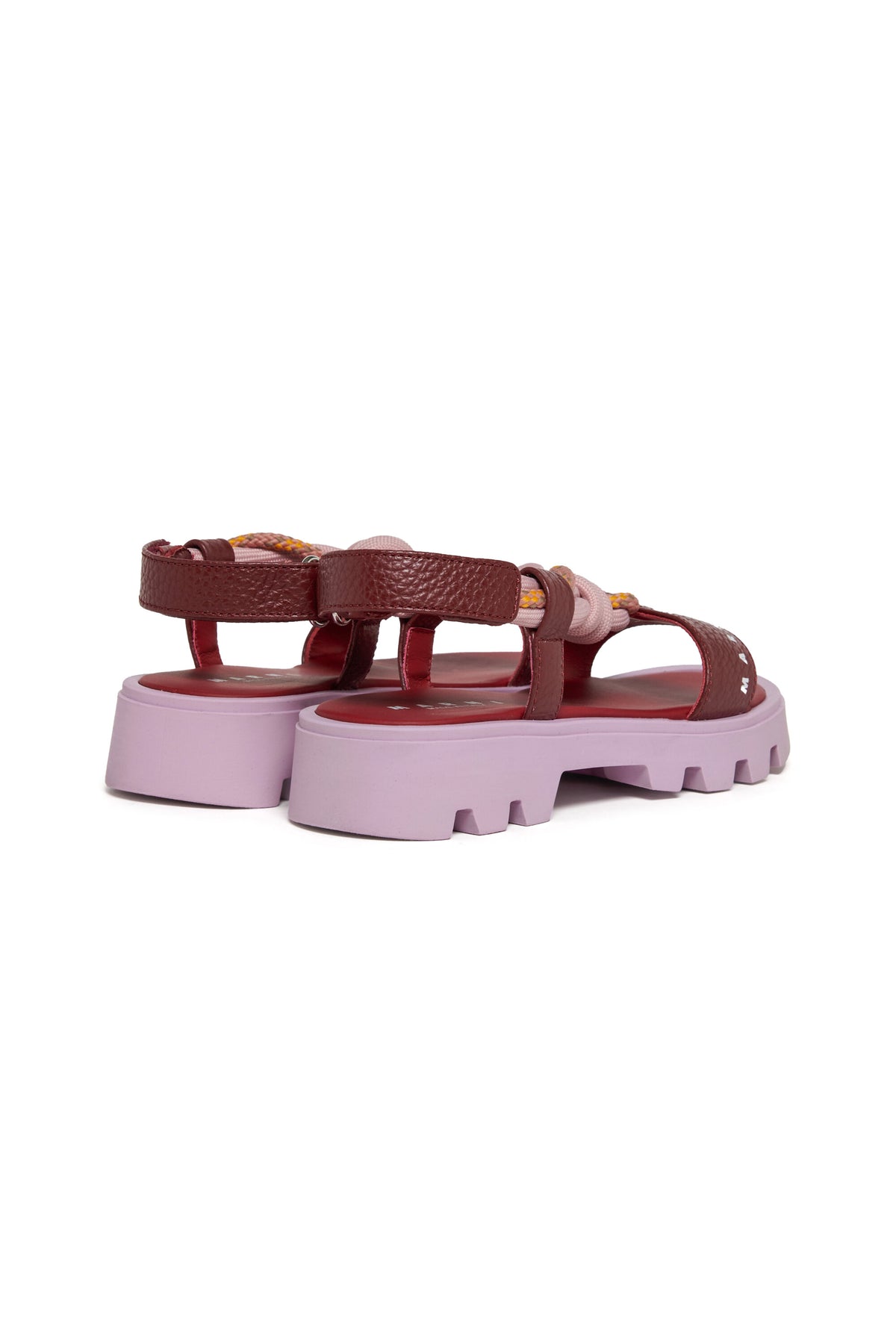 Sandalias con logo