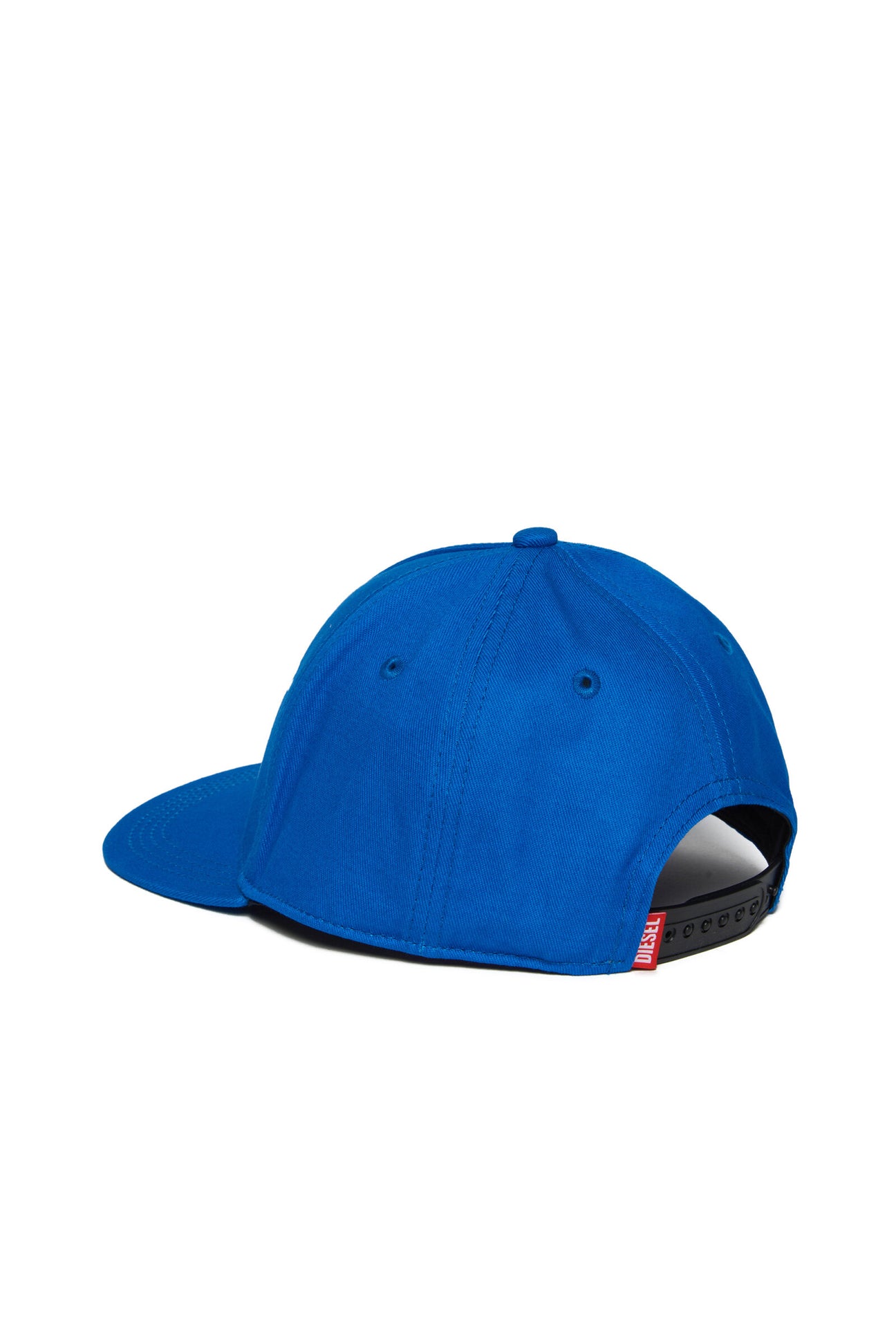 Blue gabardine baseball cap with logo Blue gabardine baseball cap with logo