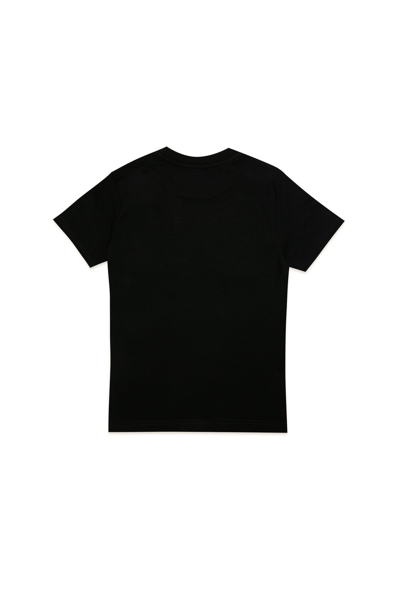 Camiseta negra con aplicación del logotipo Diesel Camiseta negra con aplicación del logotipo Diesel