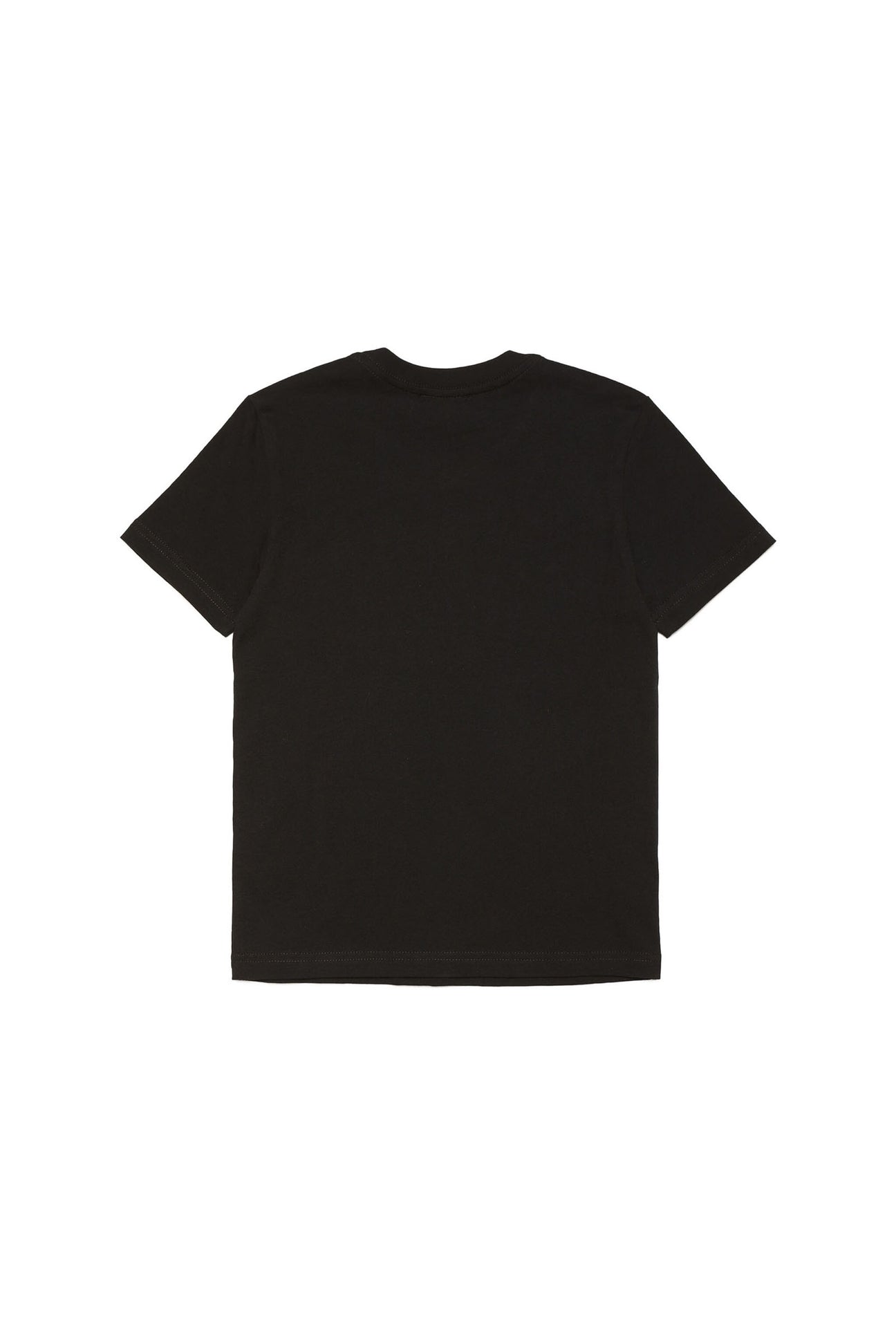 Camiseta negra con estampado Monkey de efecto metálico Camiseta negra con estampado Monkey de efecto metálico