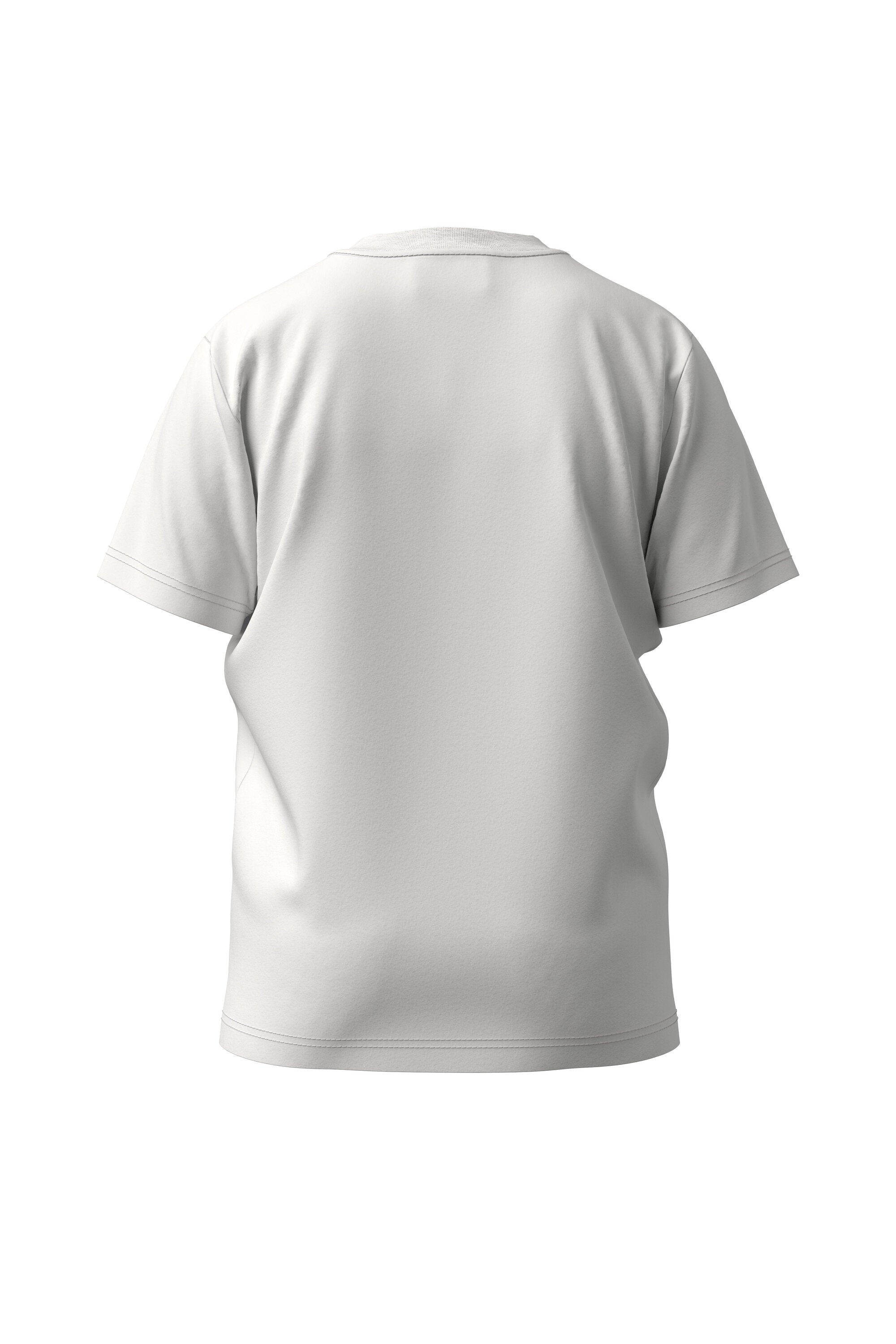 White jersey undershirt with logo