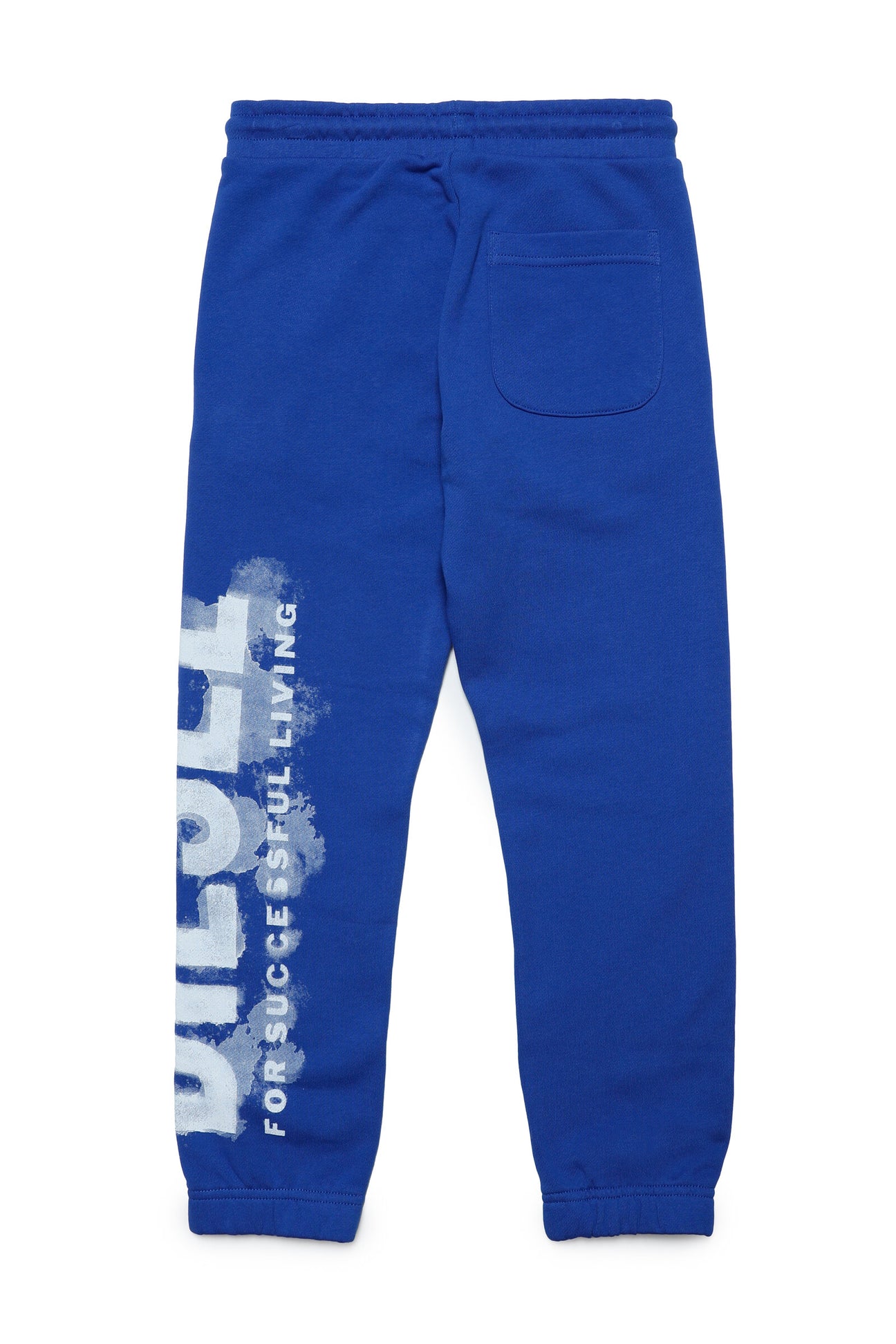 Watercolor effect logo jogger pants in fleece Watercolor effect logo jogger pants in fleece