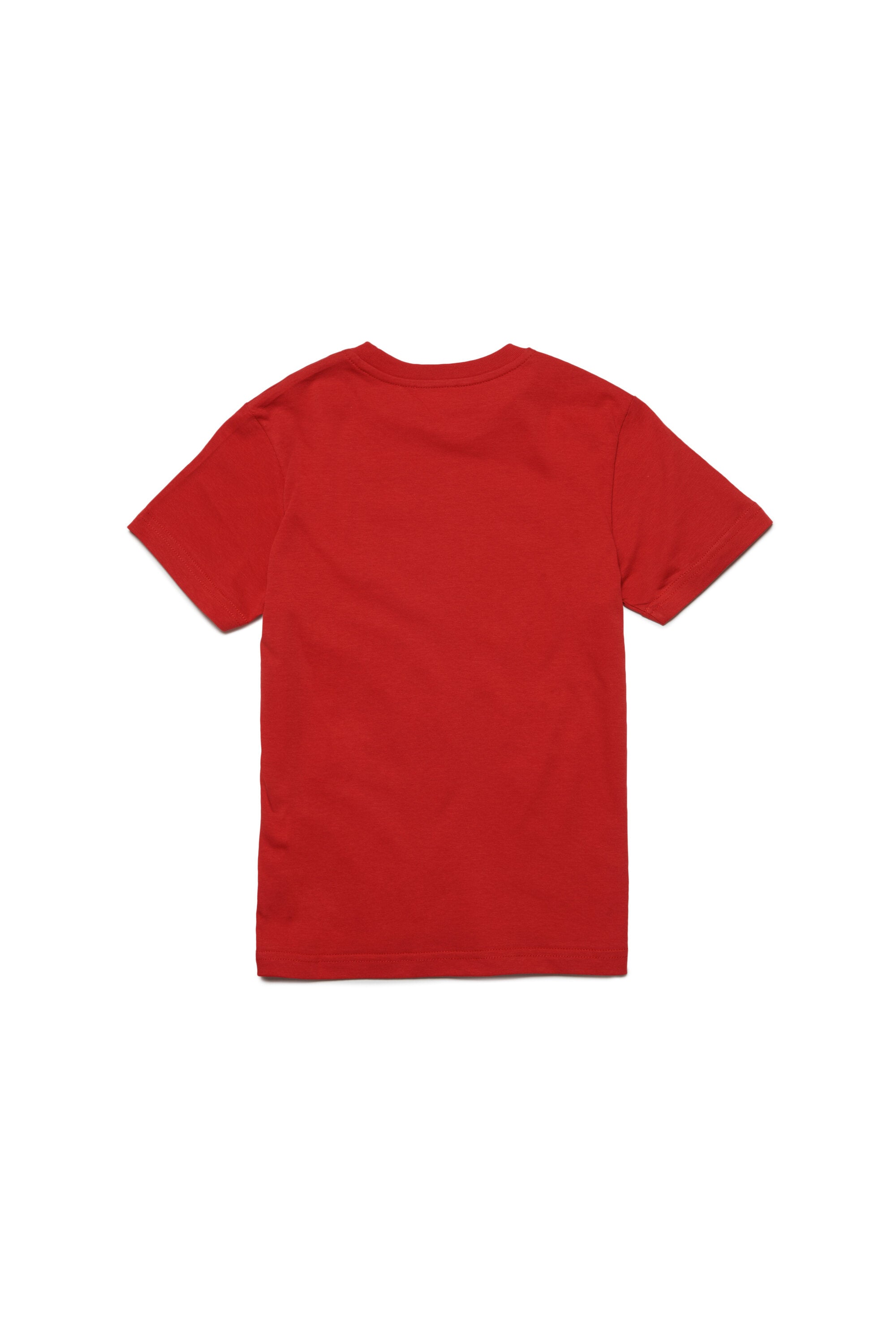 Camiseta de cuello redondo jersey con logotipo