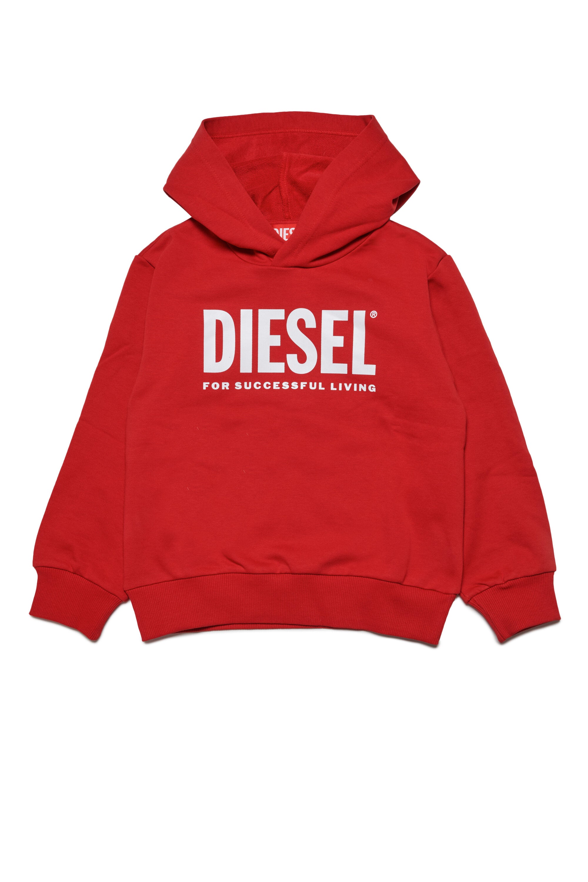 Hooded Sweatshirt With Diesel Graphics