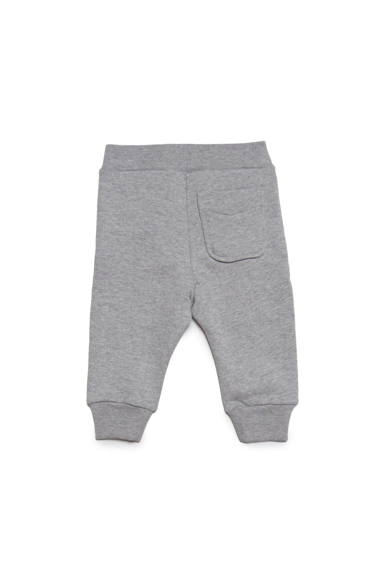 Gray jogger pants with Diesel double logo and back pocket Gray jogger pants with Diesel double logo and back pocket