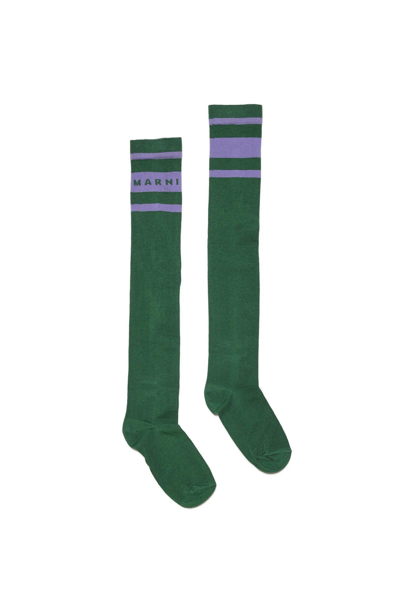 Cotton socks with stripes 