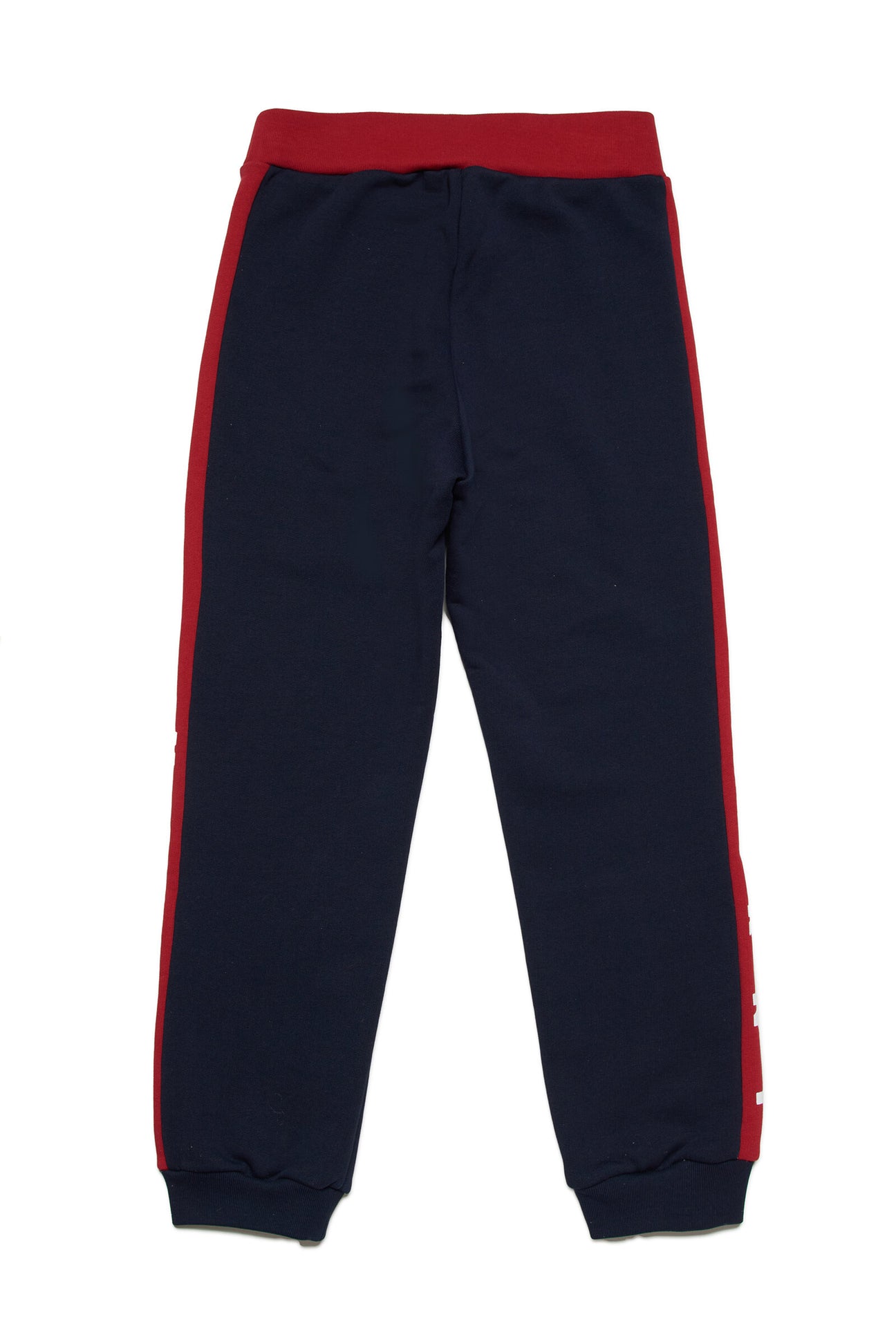 Colorblock in fleece jogger pants with logo bands Colorblock in fleece jogger pants with logo bands