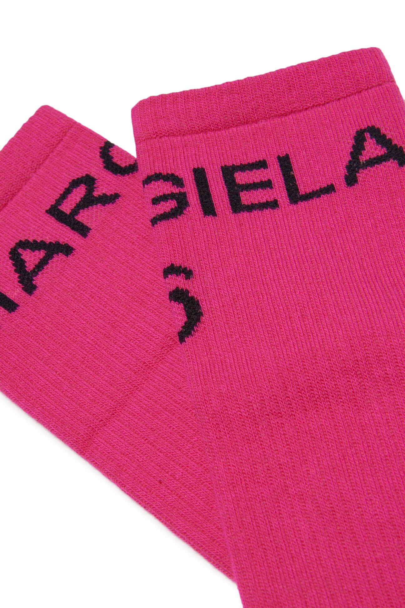 Pink cotton socks with logo Pink cotton socks with logo
