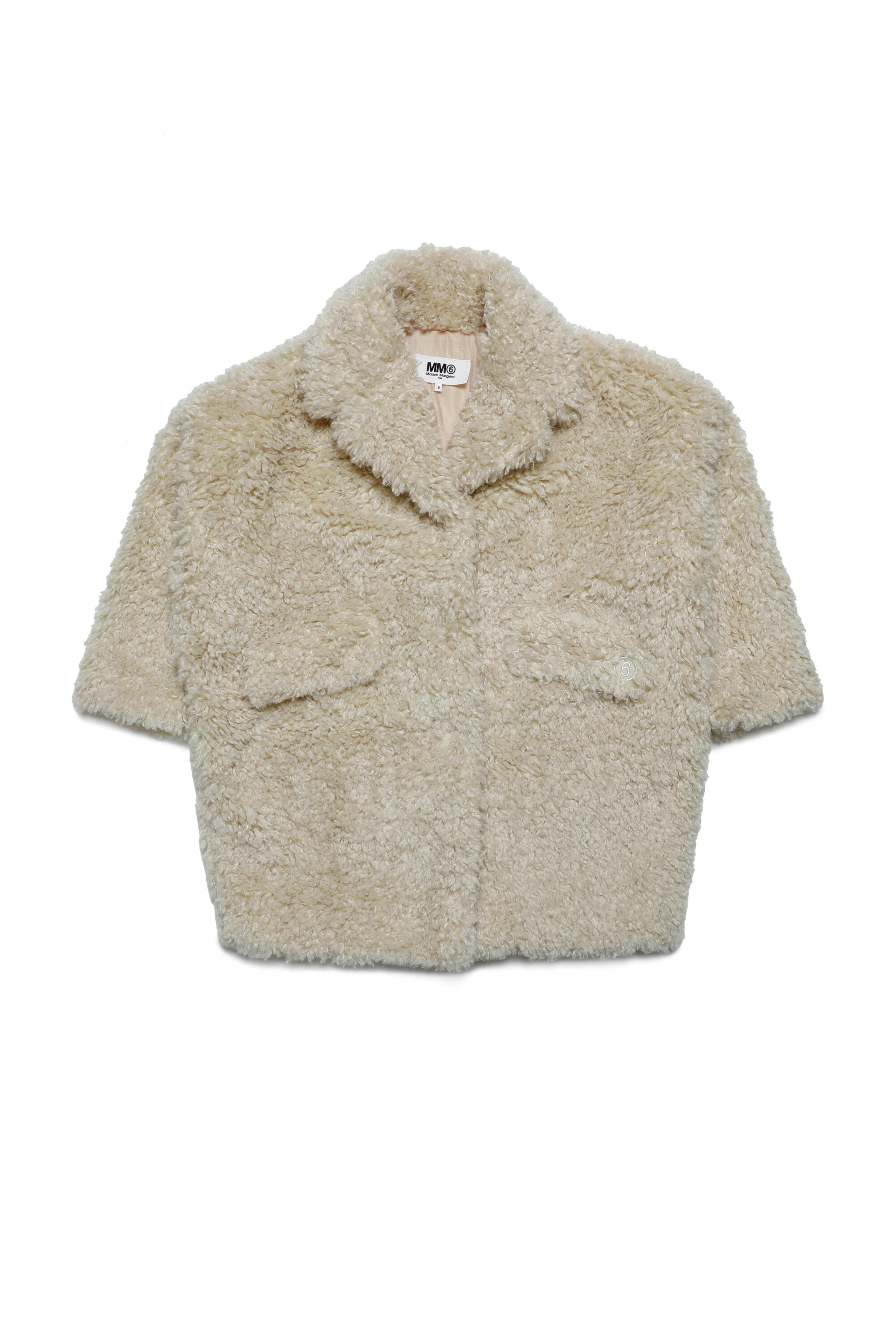 MM6 teen faux fur teddy jacket | BRAVE KID