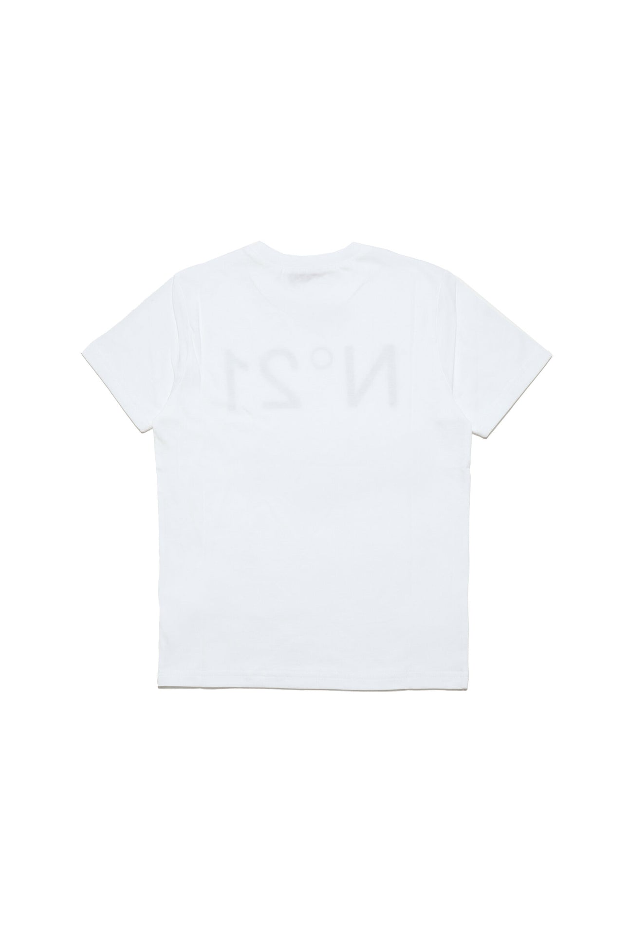 White jersey t-shirt with logo White jersey t-shirt with logo